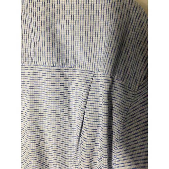 TOMMY BAHAMA Mens M Sarasota Stretch Ventura Coast IslandZone Shirt Blue Green - Picture 8 of 10